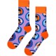 чорапи,мъжки,чорапи,дамски,чорапи,happy,socks,the,beatles,the,band,crew,socks,purple,(multicolor)