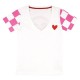 тениска,мъжки,тениски,дамски,тениски,by,city,bright,heart,agatha,ruiz,de,la,prada,short,sleeve,t,shirt,white,(white,pink)