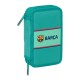 ученически,принадлежности,safta,fc,barcelona,double,pencil,case,29,pieces,blue,(multicolor)