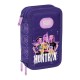 ученически,принадлежности,safta,k,pop,demon,hunters,fighters,triple,pencil,case,37,pieces,purple,(multicolor)