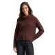 блуза,мъжки,пуловери,дамски,пуловери,tom,tailor,1049160,high,neck,sweater,brown,(dark,pecan,brown,melange)