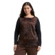 тениска,мъжки,тениски,дамски,тениски,tom,tailor,1049536,short,sleeve,t,shirt,brown,(brown,black,big,leo,print)