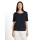 тениска,мъжки,тениски,дамски,тениски,tom,tailor,1052181,short,sleeve,t,shirt,black,(navy,white,small,dot,design)