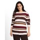 блуза,мъжки,пуловери,дамски,пуловери,tom,tailor,1053573,sweater,multicolor,(camel,brown,red,stripe)