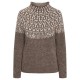 блуза,мъжки,пуловери,дамски,пуловери,redgreen,jesebel,high,neck,sweater,brown,(dark,brown,melange)