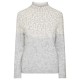 блуза,мъжки,пуловери,дамски,пуловери,redgreen,jesebel,high,neck,sweater,grey,(grey,melange)