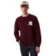 блуза,мъжки,пуловери,дамски,пуловери,new,era,mlb,60960431,new,york,yankees,sweatshirt,red,(dark,purple)