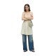 рокля,дамски,поли,и,рокли,karl,lagerfeld,jeans,b3w13003,sleeveless,short,dress,beige,(small,tea,yd,check)