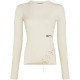 блуза,мъжки,пуловери,дамски,пуловери,karl,lagerfeld,jeans,b3w18009,sweater,beige,white,(egret)