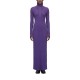рокля,дамски,поли,и,рокли,karl,lagerfeld,jeans,b4w13012,long,sleeve,long,dress,purple,(prism,violet)