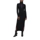 рокля,дамски,поли,и,рокли,karl,lagerfeld,jeans,b4w13012,long,sleeve,long,dress,black,(black)
