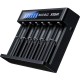 батерии,xtar,mc6c,batteries,charger,black,(black)