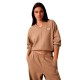 блуза,дамски,блузи,calvin,klein,jeans,lv047e237g,sweatshirt,brown,(brown,heather)