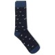 чорапи,мъжки,чорапи,дамски,чорапи,silbon,letter,pattern,socks,black,(navy,blue)