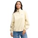 блуза,дамски,блузи,superdry,luxe,casual,half,zip,sweatshirt,yellow,(natural,cream)