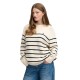блуза,мъжки,пуловери,дамски,пуловери,superdry,oversized,stripe,sweater,white,(off,white,navy,stripe)