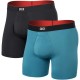 боксерки,мъжко,бельо,saxx,underwear,multi,sport,mesh,brief,fly,boxers,2,units,refurbished,blue,black,(hydro,blue,faded,black)