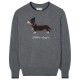 блуза,мъжки,пуловери,дамски,пуловери,silbon,dog,sweater,grey,(grey)