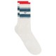 чорапи,мъжки,чорапи,дамски,чорапи,silbon,racket,stripe,socks,white,(green)