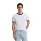 тениска,мъжки,тениски,дамски,тениски,silbon,ribbed,contrast,terry,short,sleeve,t,shirt,white,(white)