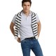 дамски,блузи,с,яка,мъжки,блузи,с,яка,silbon,short,sleeve,polo,white,(grey)