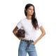 тениска,мъжки,тениски,дамски,тениски,silbon,smocked,knit,short,sleeve,t,shirt,white,(white)