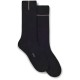 чорапи,мъжки,чорапи,дамски,чорапи,boss,light,rib,cc,10283937,socks,2,pairs,black,(black)