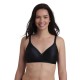 дамско,бельо,дамски,бикини,и,танкини,playtex,satiny,micro,bra,black,(black)