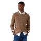 блуза,мъжки,пуловери,дамски,пуловери,hackett,donegal,crew,sweater,brown,(tetley,beige)