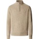 блуза,мъжки,пуловери,дамски,пуловери,hackett,hm7000286,half,zip,sweater,beige,(cream,white)