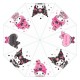 чадър,чадъри,sakami,sanrio,kuromi,&,my,melody,umbrella,pink,(pink,black)