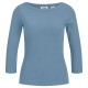 тениска,мъжки,тениски,дамски,тениски,jjxx,fifi,str,3,4,sleeve,t,shirt,blue,(faded,denim)