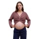 блуза,мъжки,пуловери,дамски,пуловери,mamalicious,svala,maternity,v,neck,sweater,purple,(rose,taupe,melange)