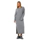 рокля,дамски,поли,и,рокли,noisy,may,lizette,long,sleeve,midi,dress,grey,(medium,grey,melange)