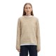 блуза,мъжки,пуловери,дамски,пуловери,selected,lulu,brushed,sweater,beige,(island,fossil,melange)