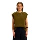 блуза,мъжки,пуловери,дамски,пуловери,selected,lulu,short,sleeve,sweater,green,(fir,green,melange)