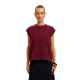 блуза,мъжки,пуловери,дамски,пуловери,selected,lulu,short,sleeve,sweater,red,(tawny,port,melange)