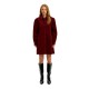 рокля,дамски,поли,и,рокли,selected,runa,short,sleeve,short,dress,red,(tawny,port)