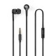 слушалки,слушалки,nedis,hpwd2020bk,earphones,black,(black,silver)
