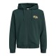 блуза,мъжки,пуловери,jack,&,jones,aero,full,zip,sweatshirt,green,(green)