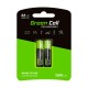 батерии,green,cell,gr05,aa,rechargeable,batteries,clear,(green,black)