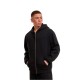 блуза,мъжки,пуловери,build,your,brand,by443,loose,fit,full,zip,sweatshirt,black,(black)