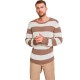 блуза,мъжки,пуловери,urban,classics,tb2411,sweatshirt,brown,(beige,off,white)