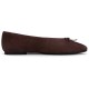 обувки,дамски,обувки,clarks,shoes,befana,bow,ballet,pumps,brown,(brown,suede)