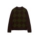 блуза,мъжки,пуловери,дамски,пуловери,superdry,argyle,sweater,brown,(brown,green,argyle)
