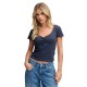 тениска,мъжки,тениски,дамски,тениски,superdry,athletic,essentials,gathered,pattern,short,sleeve,t,shirt,blue,(mariner,navy,polka,dot)