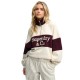 блуза,дамски,блузи,superdry,company,logo,half,zip,sweatshirt,beige,(vintage,cream)