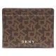 портфейли,и,портмонета,dkny,bryant,woman,wallet,brown,(brown,logo,dark,brown)