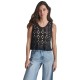 блуза,мъжки,пуловери,дамски,пуловери,dkny,crochet,scoop,sweater,black,(black)