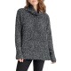 блуза,мъжки,пуловери,дамски,пуловери,dkny,dj4r0423,high,neck,sweater,grey,(black,steel,grey,black)